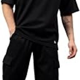 Men Solid Summer Co-ord Set with Polo Neck-image-28