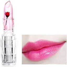 Aasakt Professional Waterproof Moisturizing Flower Crystal Lipstick Jelly Flower Transparent Color Changing Lip Balm Lipstick For Girls & Women Pack Of 1-19