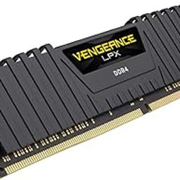 Corsair Vengeance LPX 16GB (1x16GB) DDR4 3600MHz C18 Desktop Memory Black, CMK16GX4M1Z3600C18-13