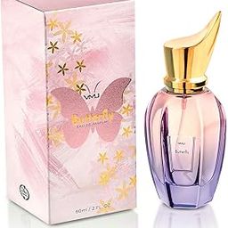 VMJ Butterfly (Soft Pink) Long Lasting Smell Premium Perfume, Fresh And Soothing Fragrance Scent For Men And Women, 60 ml-image-55