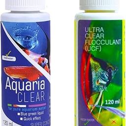 VAYINATO Aquatic Remedies Aquarium Fish Tank Water Clarifier | Quickly Removes Cloudiness | Makes Crystal Clear Fish Tanks (Aqua Clear 120Ml+Ucf 120 Ml Combopack 2 * 120-240Ml)-8
