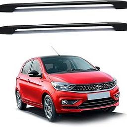 SHOPONE CAR ROOF Rail Black for TATA Tiago-image-2