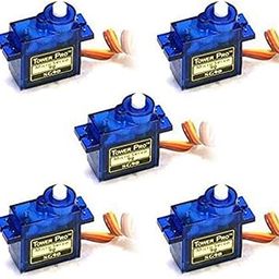roboCraze Robocaze SG90 Servo Motor | Tower Pro Micro Servo Motor Driver | SG90 Motor for RC Helicopter, Airplane, Robotics Project - (Pack of 5)-11