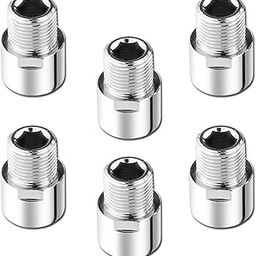 Ruhe® Extension Nipple (1.5 Inches) | Chrome Plated Brass Extension Nipple for Threaded Pipe Connections | (Set of 6)-picture-28