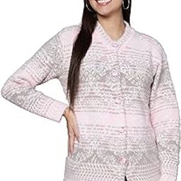 Women Winter wear Woolen Cardigan Sweaters(Hair33)-image-60
