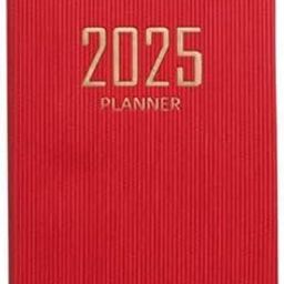 TRENDYNEST 2x2025 Pocket Planner Portable 365 Days Home Office Weekly and Monthly Planner Red | Planners & Organizers | Calendars & Planners | Office Supplies | Office-image-57