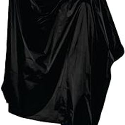 UD Professional Salon Barber Haircut Cape - Waterproof Polyester Hair Cutting Sheet for Men and Women - Durable, Lightweight, Anti-Static, Quick-Drying - Black, Pack of 1 (SKU: CC/BLK105)-14