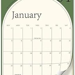 Aflip wall calendar (15 months oct 2024 to dec 2025) 2025 -Size 12 by 18 inch Wall Calendar Large Dates with Space for Marks/Notes (Color Wall Calendar, 12 x 18)-image-74