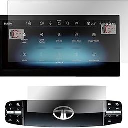 Compatible For TATA NEXON FEARLESS PLUS 10.25Inch Infotainment System With Steering Screen Guard Protector Accessories - Clear (Nexon 10.25 Inch With Steering)-image-23