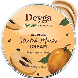 Deyga Stretch Mark Cream | Reduces Appearance of Stretch Marks | Hydrating & Nourishing | For Pregnancy, Weight Fluctuations, & Growth Spurts | 100% Natural | 100g-image-57