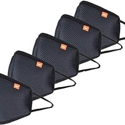 Wildcraft pack of 5 black hypashield reusable 6-layer anti-pollution outdoor masks for women - medium size-image-73