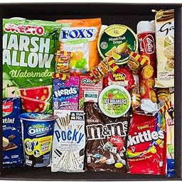 Chocolate Gift Box Imported Snacks gift hamper basket Assorted gum candy's Biscuits and cookies-image-54