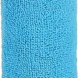 NEVER LOSE Wristbands - Wrist Sweat Bands for Athletic Unisex Cotton Terry Cloth Sports Bands for Working Out, Tennis, Gymnastics, Baseball, Basketball, Football, Gym Exercise (5 in, Royal Blue)-image-95