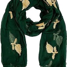 youthquake Women's Golden Patti Work Embroidered Chiffon Dupatta for Womens & Girls With Latkan-picture-3