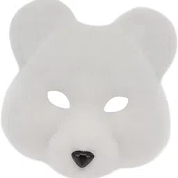 zoomella Animal Mask Props Realistic Face Mask for Night Club Stage Performance Holiday white|Masks & Eye Masks|Clothing, Shoes & Accessories-picture-41