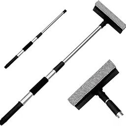 Wrishay Automotive Windshield SqueegeesSponge Squeegee Dual Head Auto Car Window Cleaning Brush Extendable Handle Adjustable Window Glass Squeegee Wiper-31