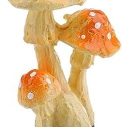 CALANDIS Mini Mushroom Sculpture Statues Lawn for Outdoor Garden Terrarium Moss Decor | Statues & Lawn Ornaments | Garden D?©cor-16