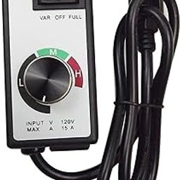 ANTUKO Electric Fan Variable Speed Controller Replacement Router Motor Rheostat AC 120V 15A 1500W 15Amp-22