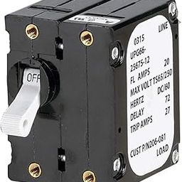 Paneltronics 'A' Frame Magnetic Circuit Breaker - 40 Amps - Double Pole-image-11