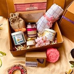 Aster clean beauty pamper Box| 10 items hamper | Gift set for him/her | | Ultimate spa box | Pamper hamper | Care package gift | Vegan |-43