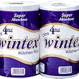 Wintex ULTRA 4 Ply Kitchen Paper Towels/Rolls (White) (Set of 4 Rolls)-picture-23