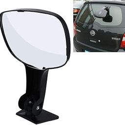 AAKICHI Car Rear View Mirror, Wide-Angle Backup Auxiliary Mirror for SUV Van, Black-image-24