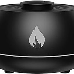HEAVENGLOW Humidifier Essential Oil Diffuser Auto Shut Off for Home Bedroom Office Black-image-63
