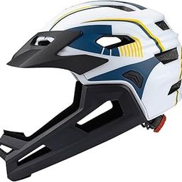 CALANDIS™ Bike for Kids Sporting for Skateboarding Biking Outdoor Sports White Blue Yellow | s | s & Protective Gear | Cycling-image-2