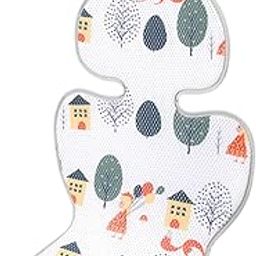 ATORSE Baby Stroller Mat Portable Stroller Seat Pad for Stroller High Chair Outside White|Baby|Strollers & Accessories|Strollers-image-45