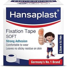 Hansaplast Soft Fixation Tape for Wound Dressing | 2.5cm X 9mtr | 12 Pieces | Skin Friendly |Strong Adhesion | Micropore Tape | Easy to Tear | Germany's No. 1 Brand | Latex Free-image-7