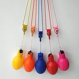 CALANDIS™ Hand Whistles Handheld Manual Whistle Training for Basketball Hiking Yellow | Safety Whistles | Emergency Gear | & Hiking | Outdoor Sports-image-22