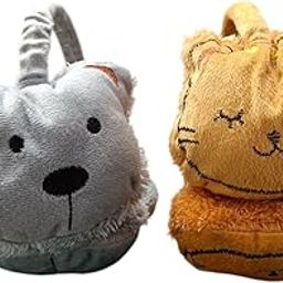 Myra Handcrafts Winter Outdoor Wear Ear Muffs/Warmer for Kids and Adults, Ideal Head/Hair Accessory for winters,Pack of 2 (Design Can Change as per Availability)-image-57