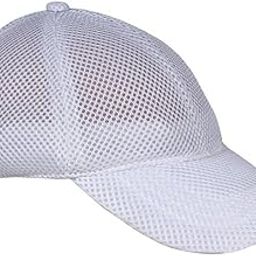 Men's Net Baseball Cap (333_White_Free Size)-2