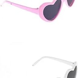 CALANDIS™ Cute Heart Frame Glasses Sunglasses for 18inch White & Pink | Modern | Clothes & Accessories | Dolls-image-93
