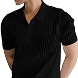 Polo T-Shirt for Men – Cotton Short Sleeve Regular Fit Tee | Perfect for Golf, Travel & Outdoor Casual Look-image-7