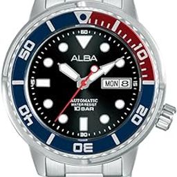 Stainless Steel Men's Analog Wristwatch Al4247X1, Band Color:Silver, Dial_Black-image-47