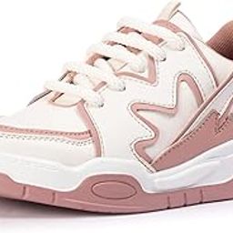 Casual Sneaker Shoes with Ultra Soft Cushion Lightweight Lace-Up Shoes for Women's & Girl's-image-41