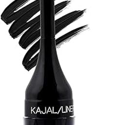 Jersy Girl by Fashion Colour Kajal and Eyeliner With Brush|24 Hours Long Lasting and Smudge Proof | Waterproof | Intense Colour | 2 in 1 Kajal and Eyeliner Combo | Lasting Drama Gel Eyeliner | 3.8g (Black)-11