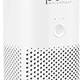 Pure Enrichment PureZone Mini Portable Air Purifier - True HEPA Filter Cleans Air, Helps Alleviate Allergies, Eliminates Smoke & More — Ideal for Traveling, Home, and Office Use (White)-picture-32