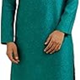 Men's Viscose Blend Jacquard Embroidered Kurta Pyjama Set (2pcs)-image-52