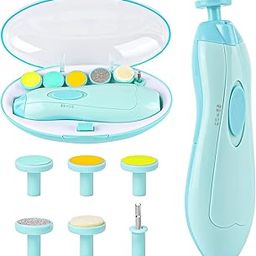 Electric Nail Trimmer for Baby, Baby Trimmer, Cutter, New Born Kids Cutter with Light (Multi), 1 Count-image-97