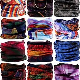Headband Head Wrap Headwear Sport Sweatband 280 Patterns 12 in 1 Magic Scarf 12PCS 9PCS & 6PCS-image-98