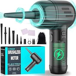 ULtronics X Electric Compressed Air Blower - Up to 165,000 RPM, 10,400 mAh Battery, Dry Air Bomb for PC with USB and Type-C Charging, LED Display-image-80