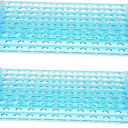 2pcs Centrifuge Tube Rack Plastic Test Tube Rack Detachable Test Tube Rack Plastic Test Tube Holder Test Tube Storage Rack Laboratory Supplies Test Tube for Laboratory Tray-picture-27
