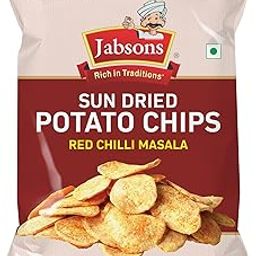 Jabsons Sun Dried Potato Chips-110 gms (Crispy & Crunchy)-image-42
