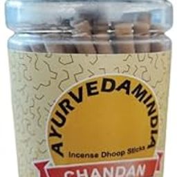 AYURVEDAMINDIA Chandan (Sandalwood) Flavour Dhoop Sticks for Pooja, 212 Gm Dhup Batti 60 Sticks.-picture-25
