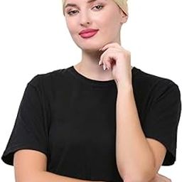 Muslim Women Shimmer Design Under Hijab cap-image-63