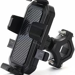 LIRAMARK 360° Rotatable Bike Mobile Holder, Anti-Shake Handlebar Mount with One-Click Lock, Firm Gripping for 5-7 Inch Smartphones, Perfect for Navigation and Maps-image-44