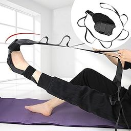 CALANDIS™ Foot Stretcher Band Oxford Cloth Belt Training Ankle Foot Drop | Yoga Straps | Yoga & Pilates | Fitness, Running & Yoga-image-15