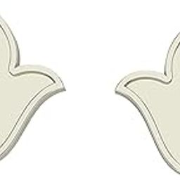 18KT Yellow/White/Rose Gold Stud Earrings for Women-picture-22